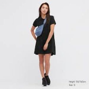 Black Uniqlo casual dress